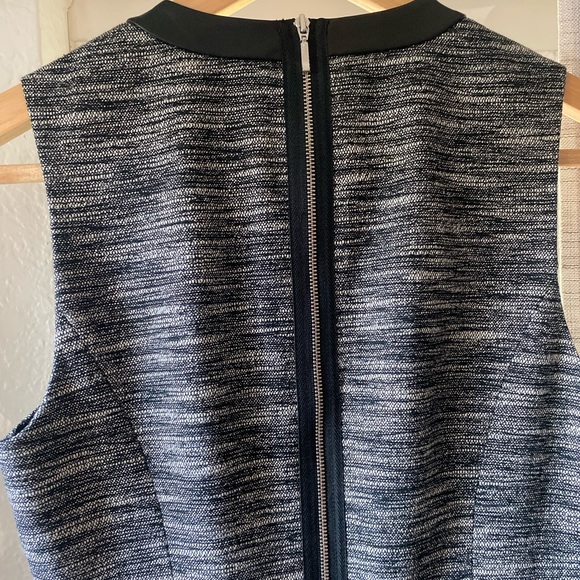 Madewell Black and White A-line Sleeveless Dress Size 0 - Picture 8 of 9